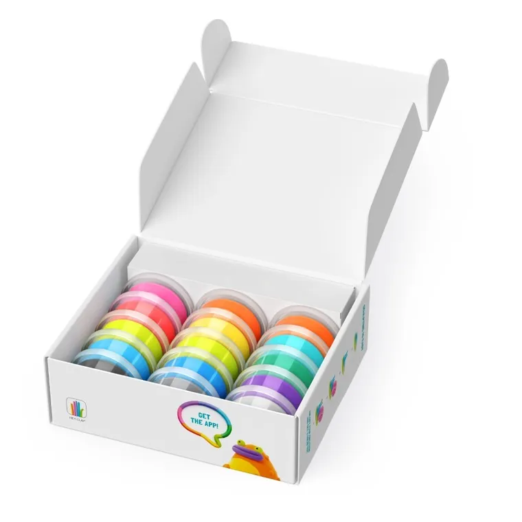 Hey Clay, Egzotyczne Zwierzęta, masa plastyczna, 15 szt.