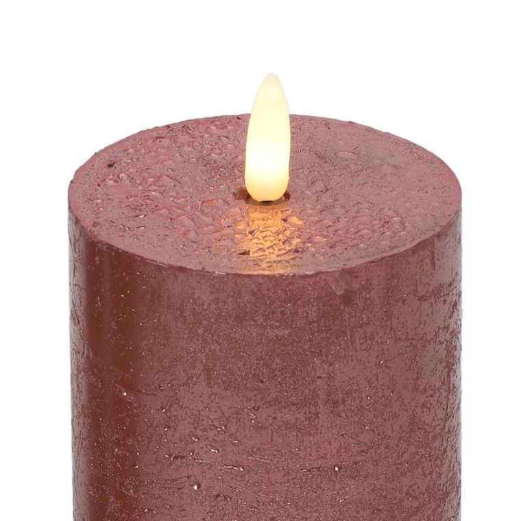 Home Styling Collection, dekoracyjne świece LED 7,5 cm, 3 szt.