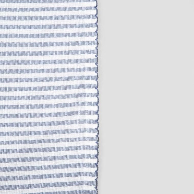 Homla, Andie, zestaw ścierek kuchennych, z falbanką + w paski, 45-65 cm, 2 szt.