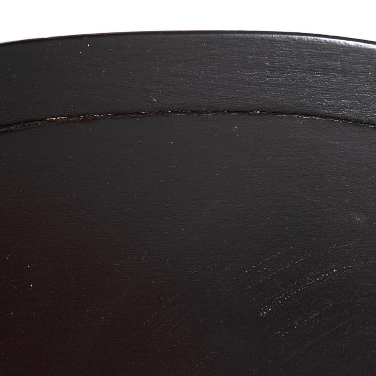 Homla, Drev, Krzesło drewniane czarne, 43,5-44-89,5 cm, 875743