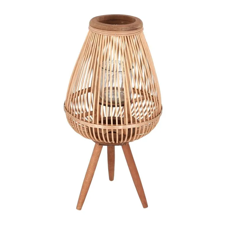 Homla, Masaya, lampion, ogrodowy, naturalny, 15-11-61 cm