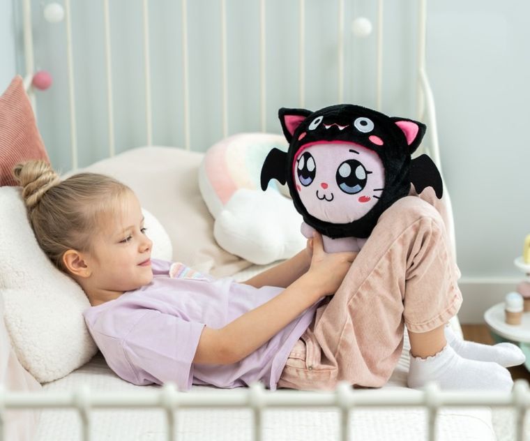 Hoody Kin Academy, maskotka w zwierzęcym kapturku, kot