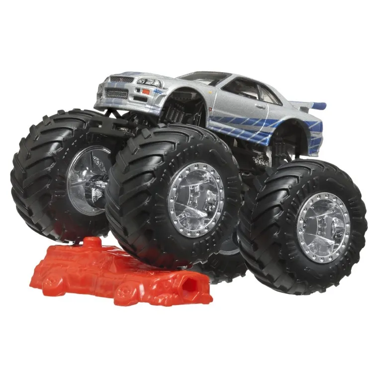 Hot Wheels, Monster Trucks, pojazd, skala 1:64