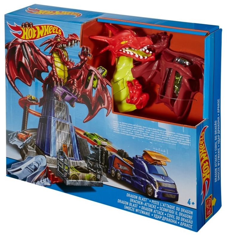 Hot Wheels, Smocze wyzwanie, zestaw torów