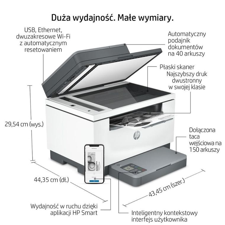 HP, Urządzenie Wielofunkcyjne Laserjet M234sdw