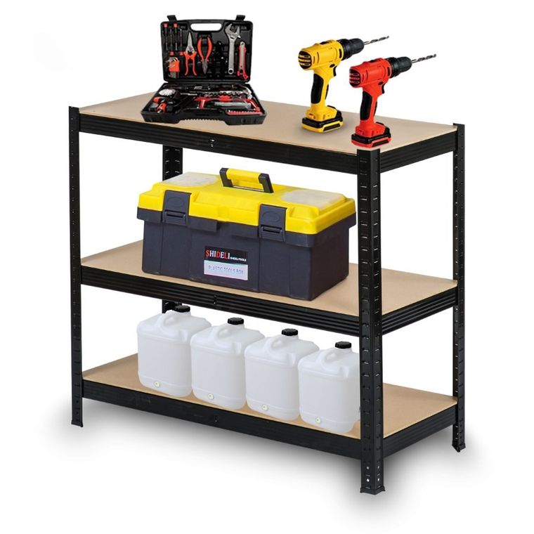 Humberg, regał metalowy, magazynowy, 2w1, 180-90-40 cm, 1325 kg