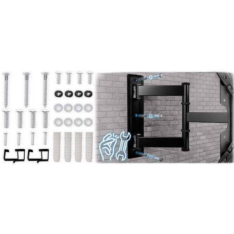 Humberg, uchwyt do telewizora, 17-56 cali, 30 kg