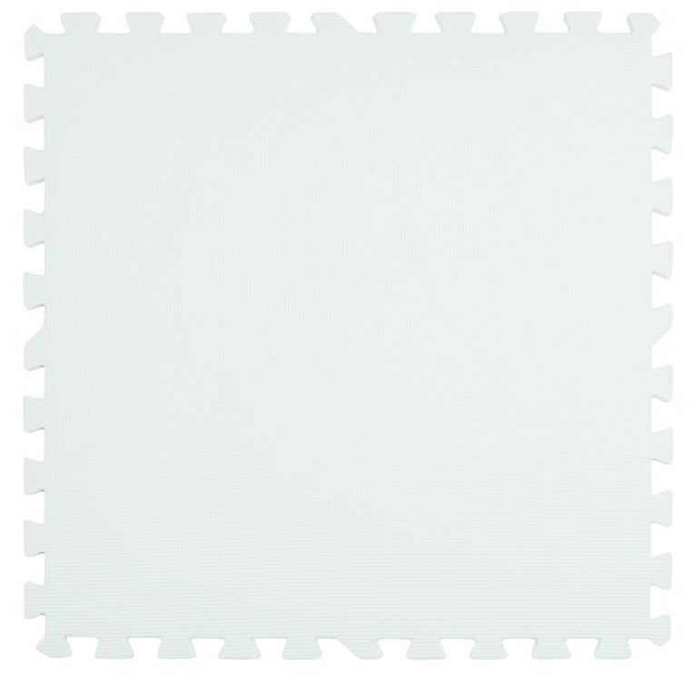 Humbi, mata piankowa, puzzle, biały, szary, 60-60 cm, 6 szt.