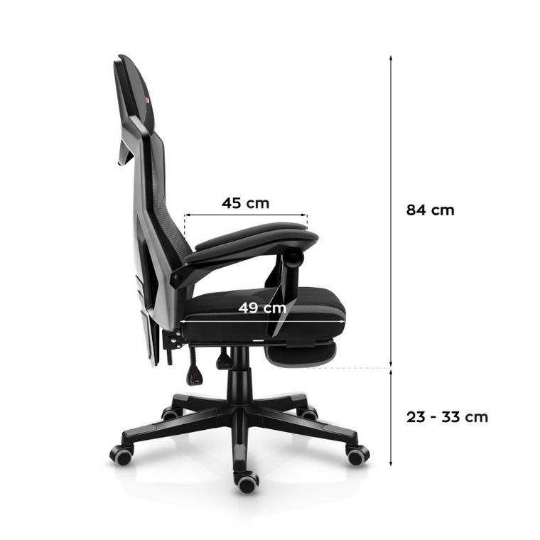 Huzaro, Combat 3.1 Grey, fotel gamingowy