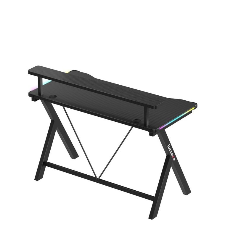 Huzaro, Hero 1.9, biurko gamingowe, RGB, 120 cm