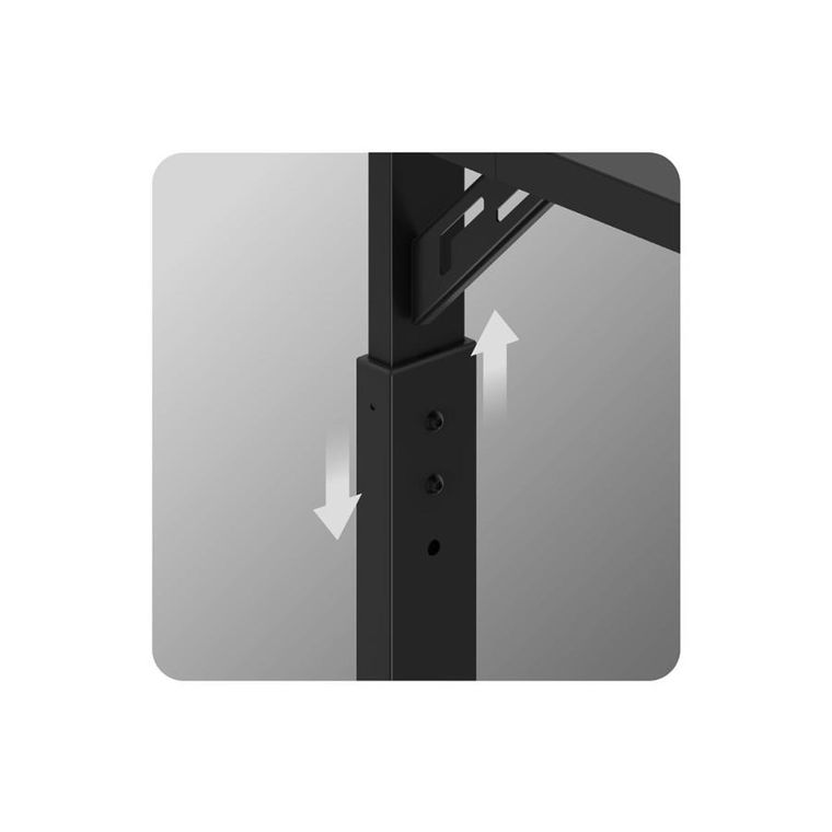 Huzaro, Hero 2.6, biurko gamingowe, czarne