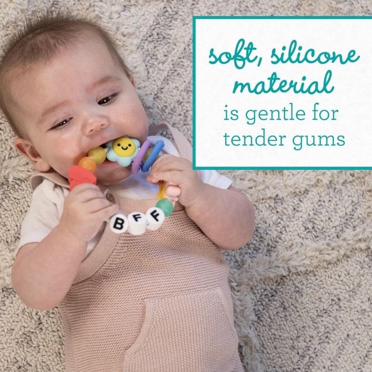 Infantino, BFF, bransoletka przyjaźni, gryzak