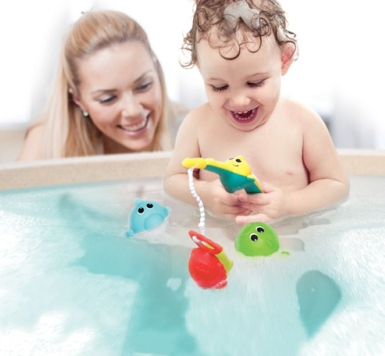 Infantino, Splish & Splash, zestaw zabawek do kąpieli