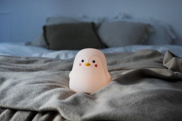 InnoGIO, GIOpenguin, silikonowa lampka nocna, Pingwin