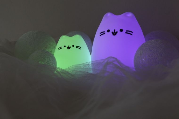 InnoGIO, Kitty, silikonowa lampka nocna, midi