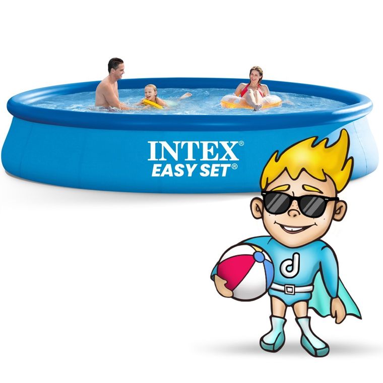 Intex, basen rozporowy, 9w1, 457-84 cm