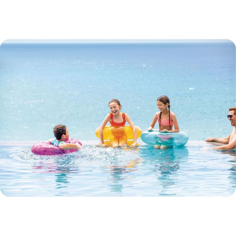 Intex, koło do pływania, pomarańczowe, 76 cm