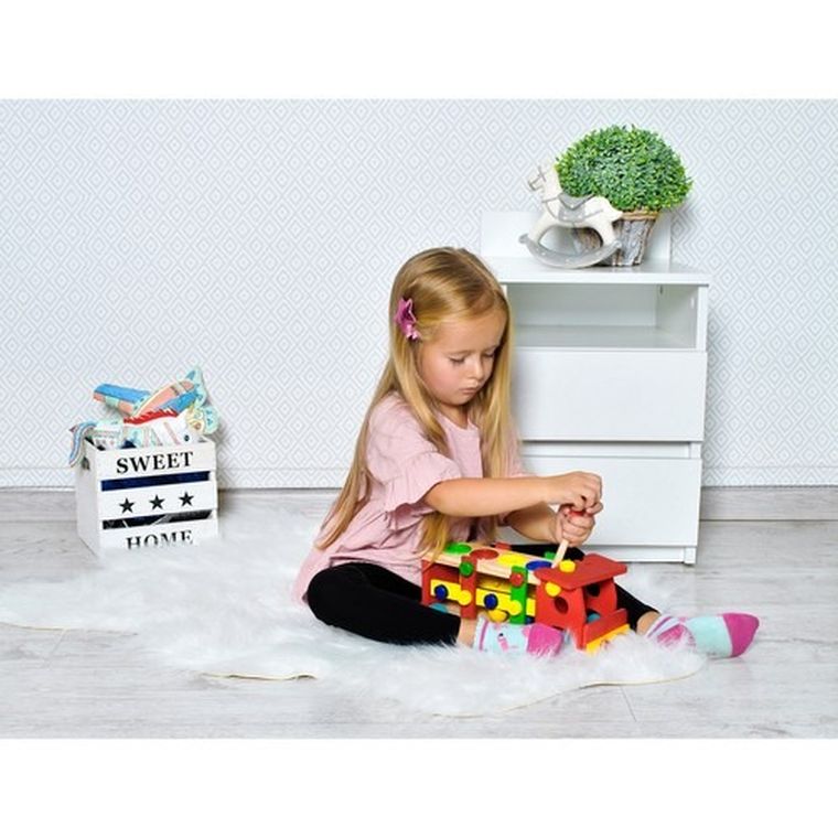 Iso Trade, ciężarówka edukacyjna, drewniana