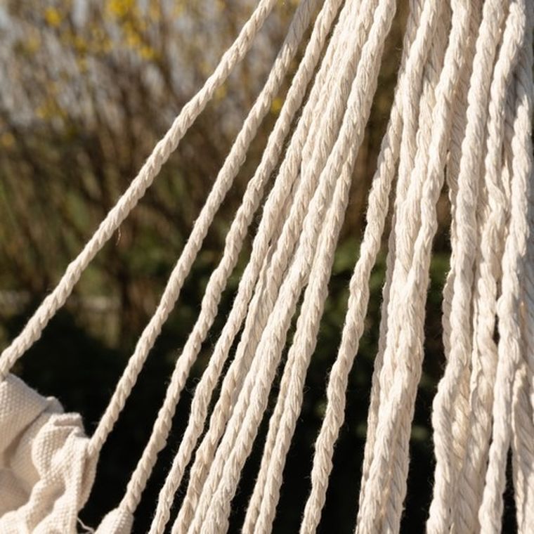 Iso Trade, hamak, krzesło brazylijskie, beżowe