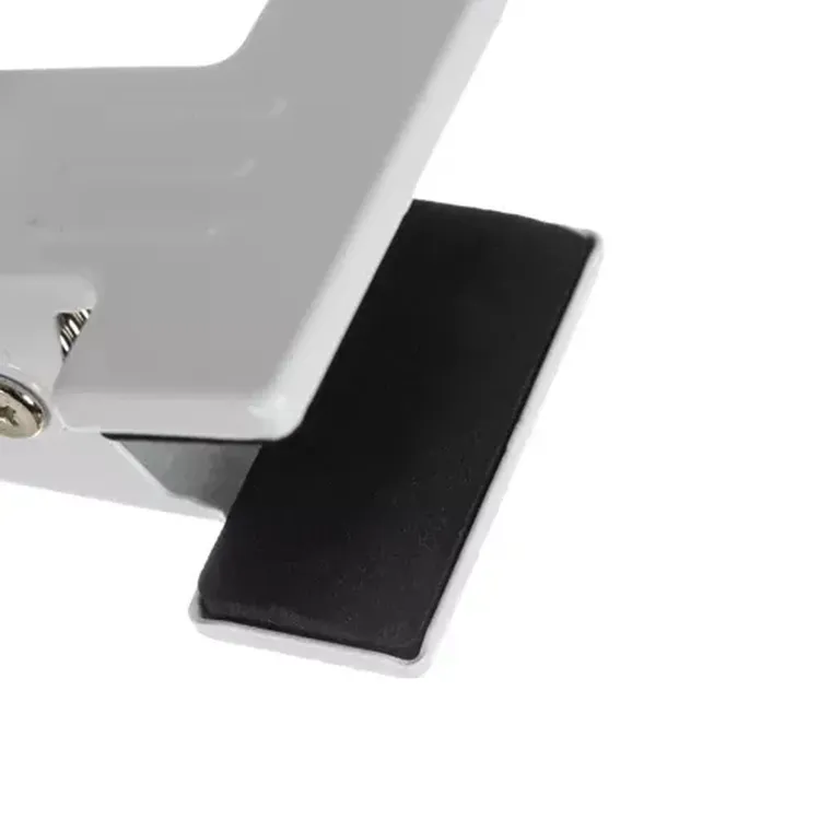 Izoxis, lampka biurkowa z klipsem, biała