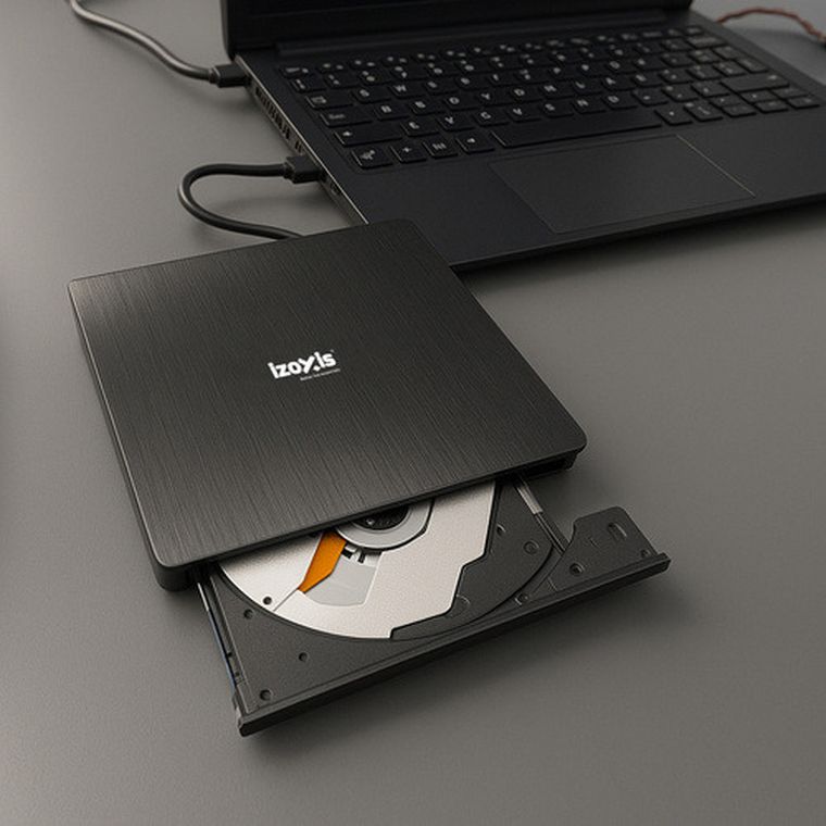 Izoxis, napęd zewnętrzny + nagrywarka CD/DVD