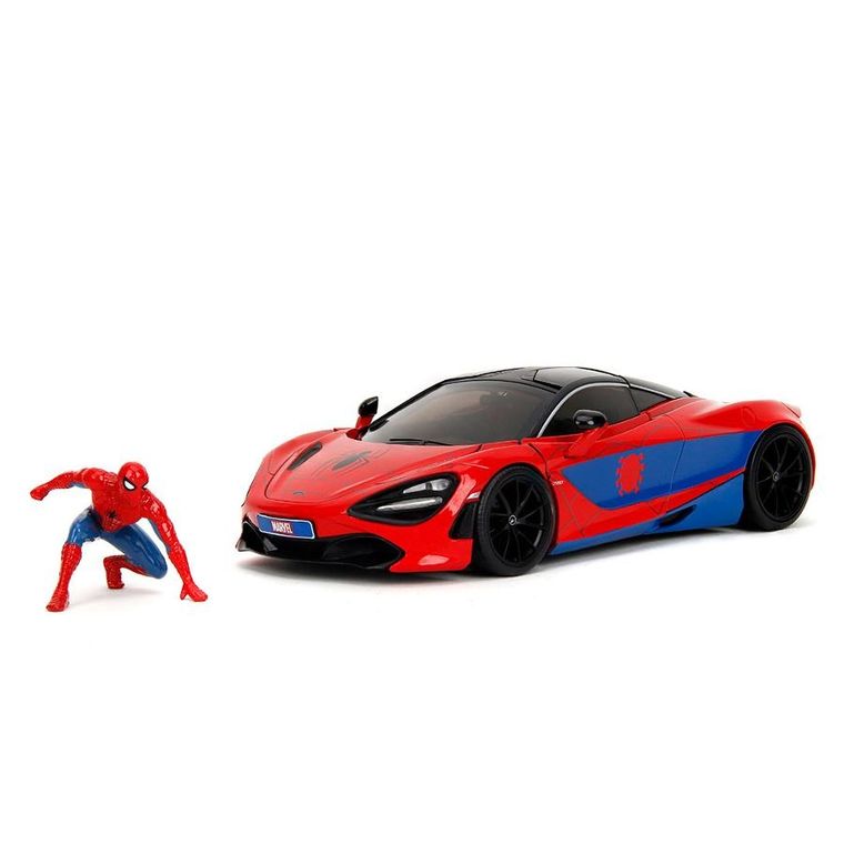 Jada Toys, Spider-Man McLaren, model pojazdu z figurką, 1:24
