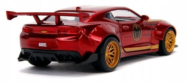 Jada Toys, The Avengers, Iron Man, Chevrolet Camaro, model pojazdu, 1:32