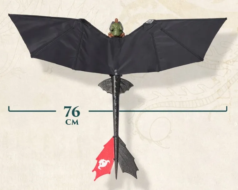 Jak wytresować smoka, Latający Szczerbatek, figurka smoka zdalnie sterowana