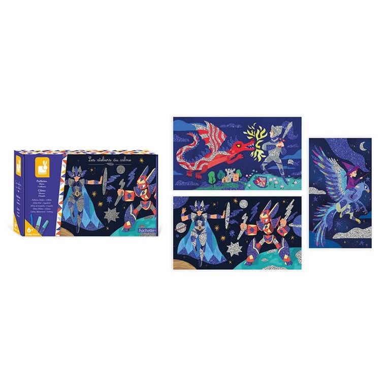 Janod, Brokat Bohaterowie, zestaw kreatywny