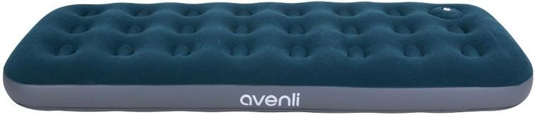 Jilong, materac flokowany z wbudowaną pompką nożną, 1-osobowy, 191-73-22 cm