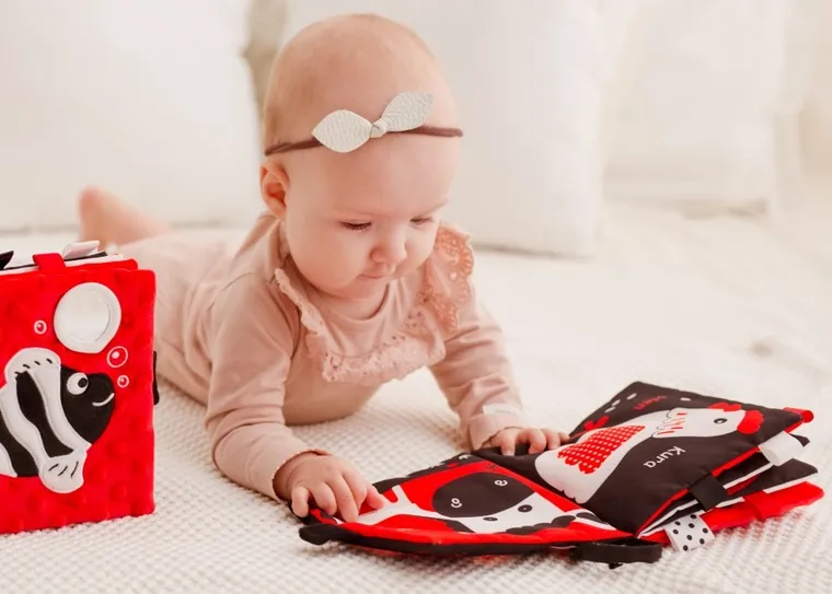 Jollybaby, Farma, książeczka sensoryczna