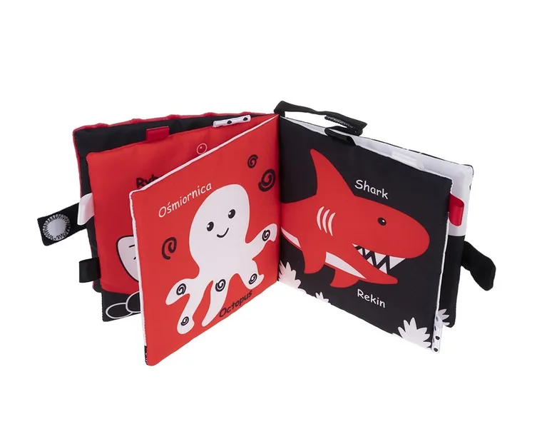 Jollybaby, książka sensoryczna, ocean