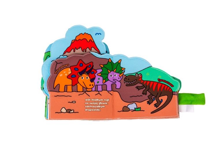 JollyBaby, Świat dinozaurów, pierwsza książeczka
