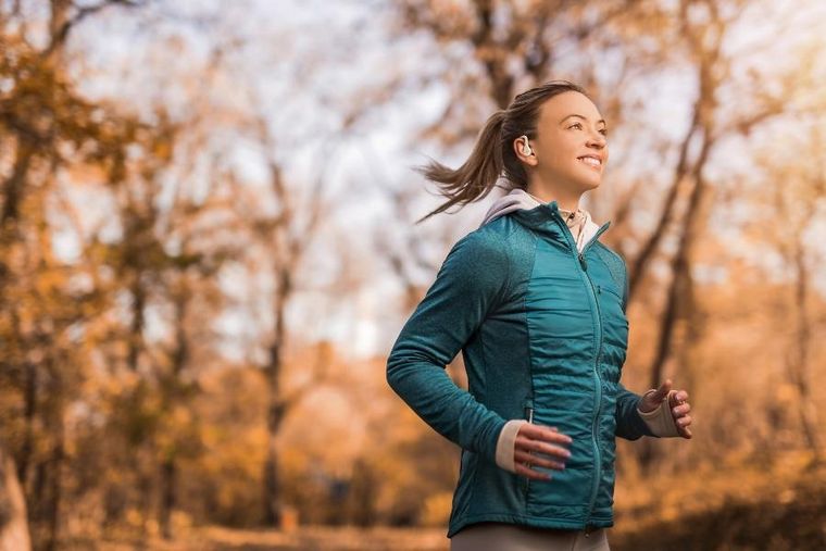 JVC, słuchawki dokanałowe bezprzewodowe, białe, HA-EC25T