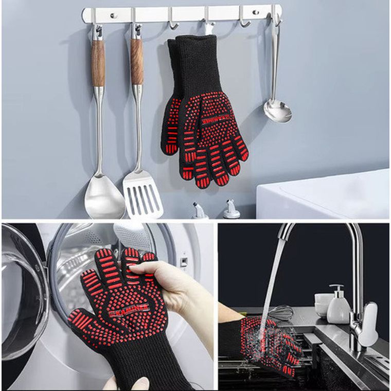 Kaminer, rękawice do grilla żaroodporne