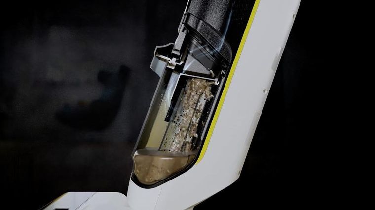 Karcher, mop elektryczny z funkcją odkurzania