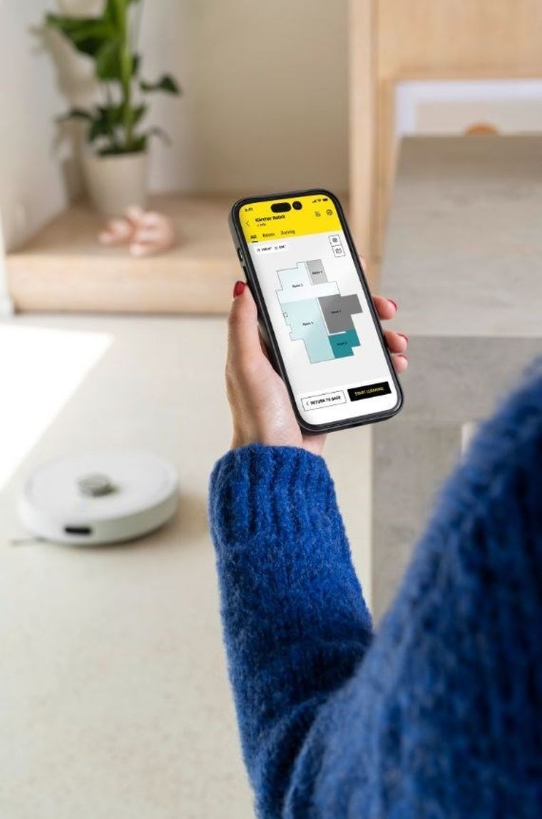 Karcher, RVC 3 Comfort, robot sprzątający z bazą