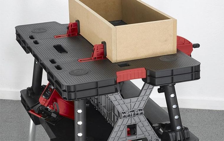 Keter, stół warsztatowy składany