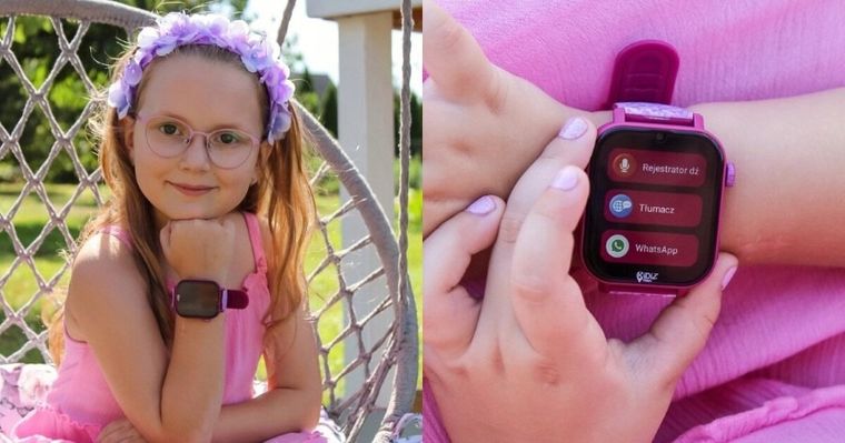 Kidiz Watch, Chat, smartwatch, różowy