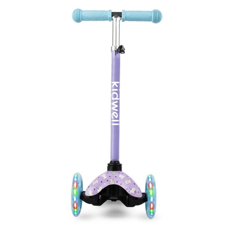 Kidwell, Uno, hulajnoga 3-kołowa LED, balansowa, kitty