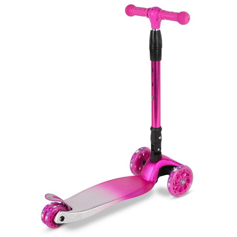 Kidwell, Vento, hulajnoga 3-kołowa, balansowa, różowa