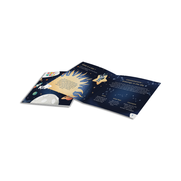 Kidywolf, Kidystar, projektor dla dzieci, niebieski