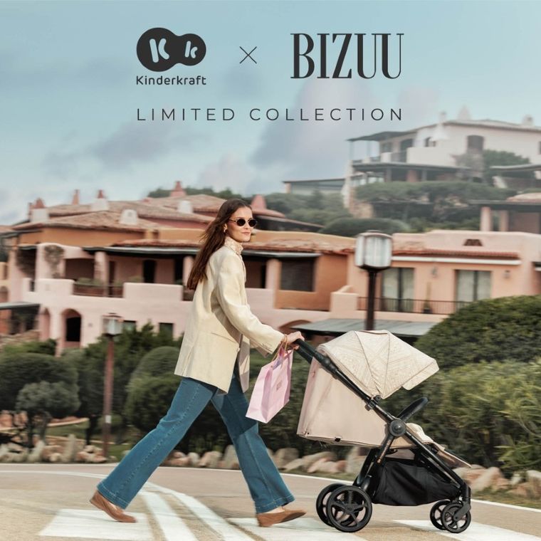 Kinderkraft, Bizuu, Mitzy, wózek spacerowy, Lunar Black