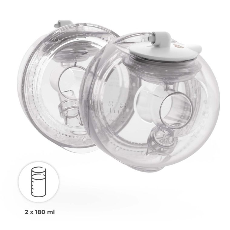 Kinderkraft, Hands-Free, podwójny laktator GentleFlow, gold