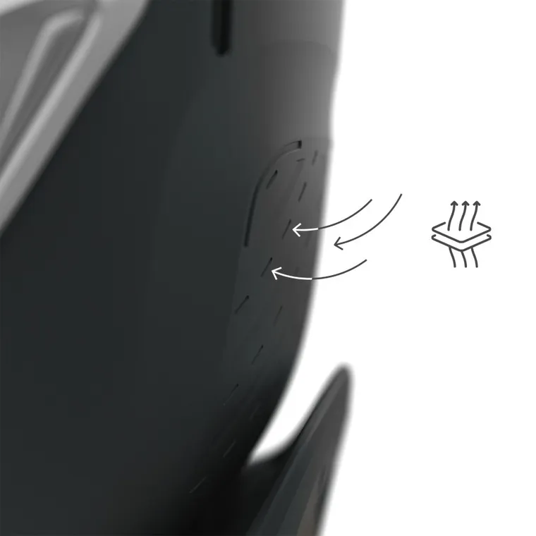 Kinderkraft, I-360 2 Plus, fotelik samochodowy, i-Size, grey, 40-150 cm