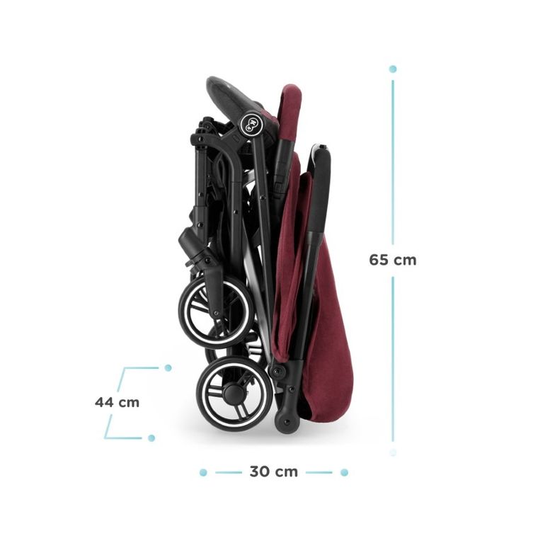 Kinderkraft, INDY, wózek spacerowy, szary