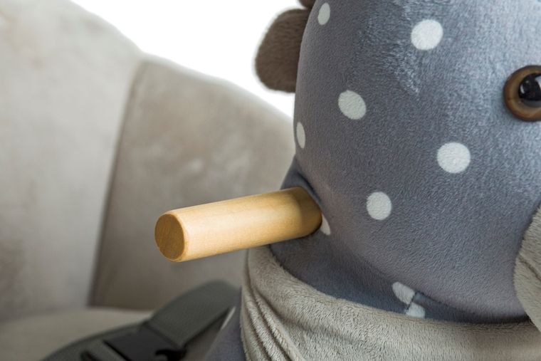 Kinderkraft, konik na biegunach z funkcją jeździka, szary