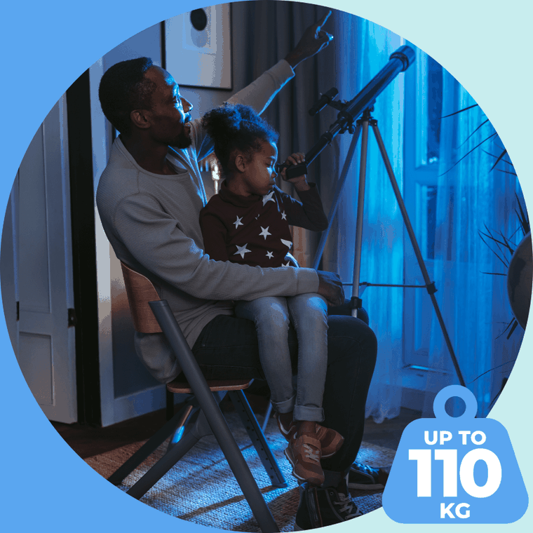 Kinderkraft, Livy, krzesełko do karmienia, Aster Pink