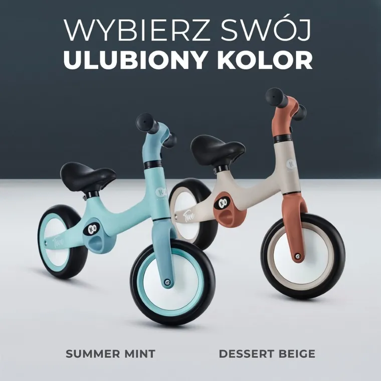 Kinderkraft, Tove, rowerek biegowy, Summer Mint