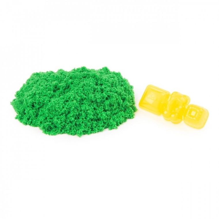 Kinetic Sand, Cukierki, saszetka z piaskiem kinetycznym i foremką